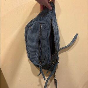 Blue Corduroy Women's Bag